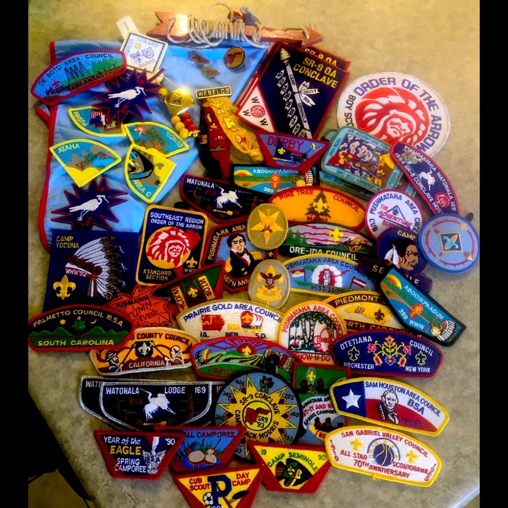 Vintage Boy Scout Badges and more